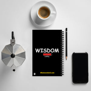 WISDOM Spiral notebook