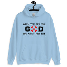 Load image into Gallery viewer, &quot;Bullseye&quot; Hoodie Black Letter