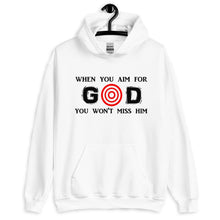 Load image into Gallery viewer, &quot;Bullseye&quot; Hoodie Black Letter