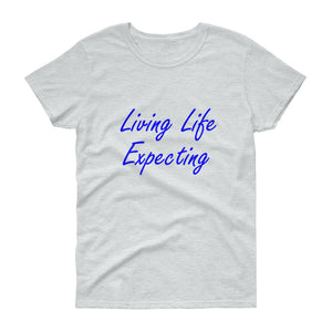 "Expecting" Blue Letter