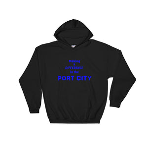 "Making a Difference" Hoodie Blue