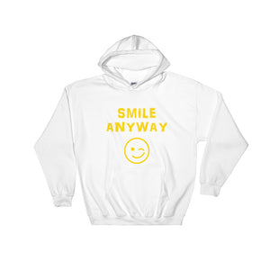 "Smile Anyway" Hoodie Gold