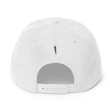 Load image into Gallery viewer, &quot;Whatever devil!&quot; Purple Letter Snapback