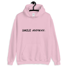 Load image into Gallery viewer, &quot;Smile Anyway&quot; Hoodie Black 2