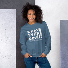 Load image into Gallery viewer, &quot;Can&#39;t Stop&quot; White Letter Sweatshirt