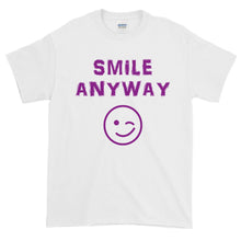 Load image into Gallery viewer, &quot;Smile Anyway&quot; Purple Letter