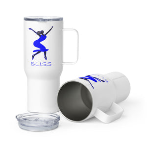 "BLISS" Travel Mug Blue