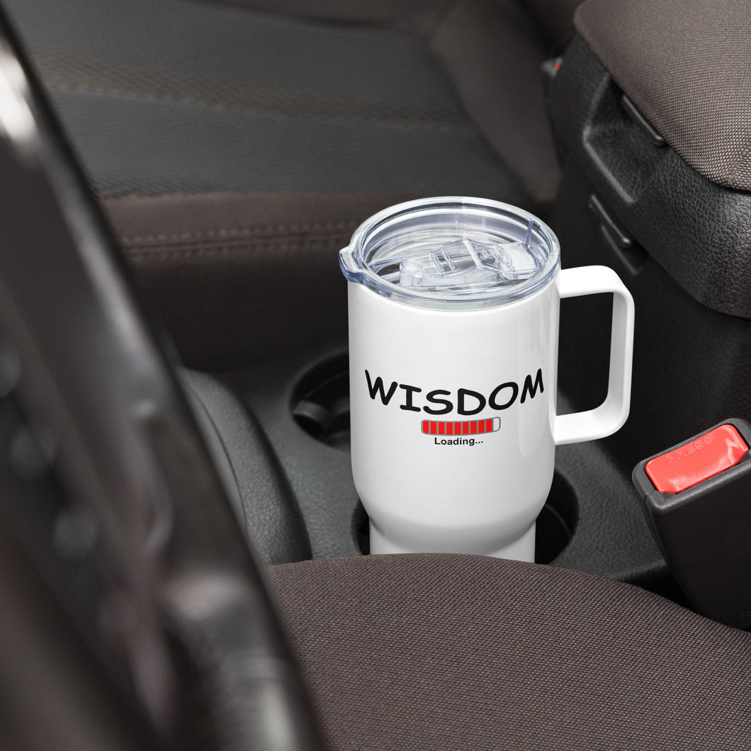 Wisdom Loading Travel Mug