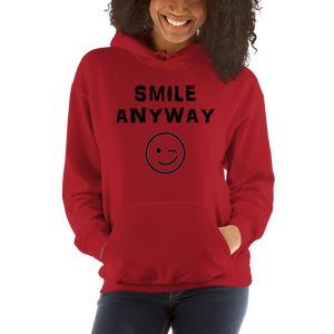 "Smile Anyway" Hoodie Black