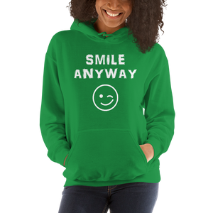 "Smile Anyway" Hoodie White