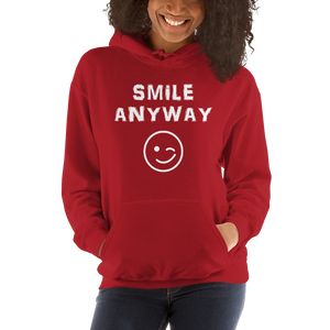 "Smile Anyway" Hoodie White