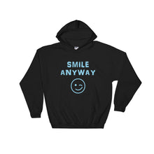 Load image into Gallery viewer, &quot;Smile Anyway&quot; Hoodie Sky Blue