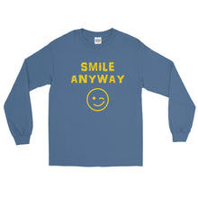 Load image into Gallery viewer, &quot;Smile Anyway&quot; Gold Letter LS