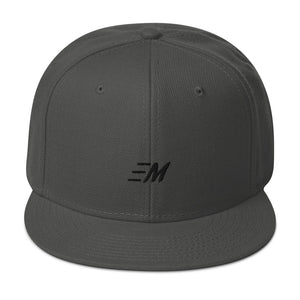 MOMENTUM Black Letter Snapback