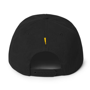 "Whatever devil!" Gold Letter Snapback