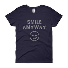 Load image into Gallery viewer, &quot;Smile Anyway&quot; Lady Gray