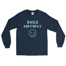 Load image into Gallery viewer, &quot;Smile Anyway&quot; Sky Blue Letter LS