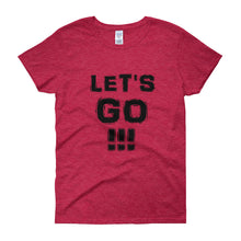 Load image into Gallery viewer, &quot;Let&#39;s Go!!!&quot; Lady Black