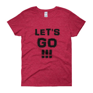 "Let's Go!!!" Lady Black