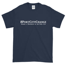 Load image into Gallery viewer, #PortCityChange White Letter