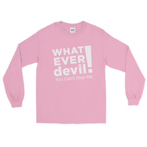 "Can't Stop" White Letter LS