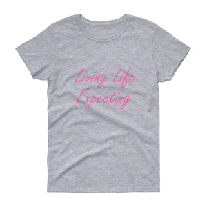 "Expecting" Pink Letter