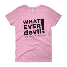 Load image into Gallery viewer, &quot;Whatever devil!&quot; Lady Black X