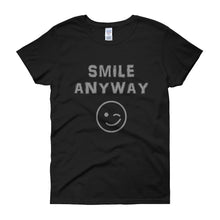 Load image into Gallery viewer, &quot;Smile Anyway&quot; Lady Gray