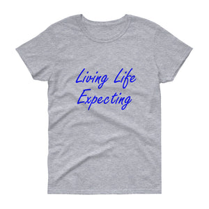 "Expecting" Blue Letter