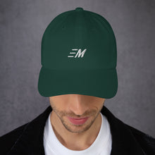 Load image into Gallery viewer, MOMENTUM White Letter Dad Hat