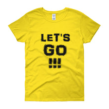 Load image into Gallery viewer, &quot;Let&#39;s Go!!!&quot; Lady Black