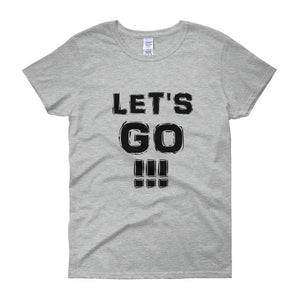 "Let's Go!!!" Lady Black