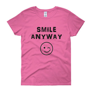 "Smile Anyway" Lady Black