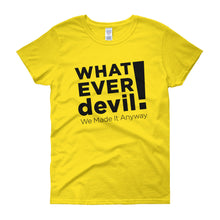 Load image into Gallery viewer, &quot;Whatever devil!&quot; Lady Black X