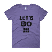 Load image into Gallery viewer, &quot;Let&#39;s Go!!!&quot; Lady Black