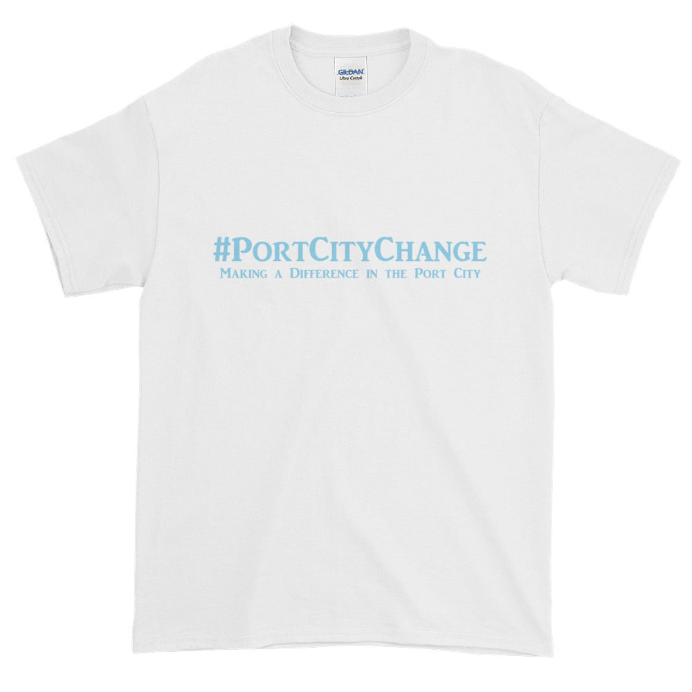 #PortCityChange Sky Blue Letter