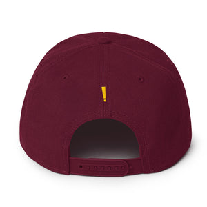 "Whatever devil!" Gold Letter Snapback