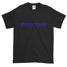 Load image into Gallery viewer, #PortCityChange Blue Letter