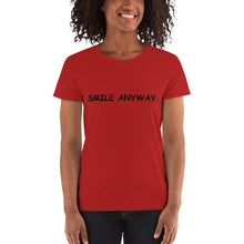 Load image into Gallery viewer, &quot;Smile Anyway&#39; Lady Black 2