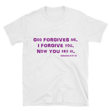 Load image into Gallery viewer, &quot;FORGIVE&quot; Purple Letter