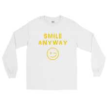 Load image into Gallery viewer, &quot;Smile Anyway&quot; Gold Letter LS