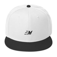 Load image into Gallery viewer, MOMENTUM Black Letter Snapback