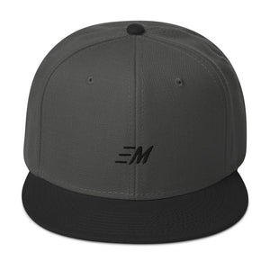 MOMENTUM Black Letter Snapback