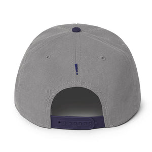 "Whatever devil!" Navy Letter Snapback