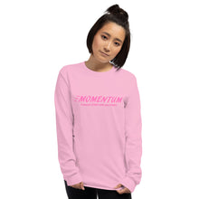 Load image into Gallery viewer, MOMENTUM Pink Letter LS