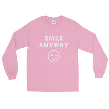 Load image into Gallery viewer, &quot;Smile Anyway&quot; White Letter LS