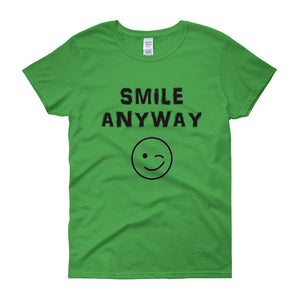 "Smile Anyway" Lady Black