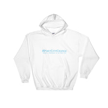 Load image into Gallery viewer, #PortCityChange Hoodie Sky Blue
