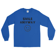 Load image into Gallery viewer, &quot;Smile Anyway&quot; Black Letter LS