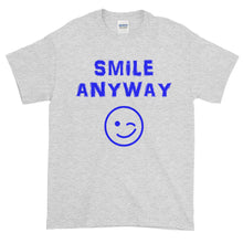 Load image into Gallery viewer, &quot;Smile Anyway&quot; Blue Letter